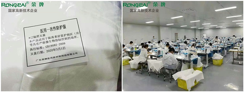 F66永乐医纺防护服