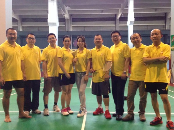 F66永乐团队建设-羽毛球活动